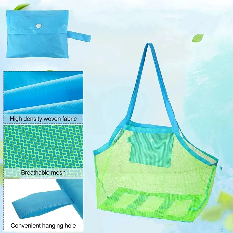 Tote Bag Beach - 1 Buah Tas Pantai Jaring Besar