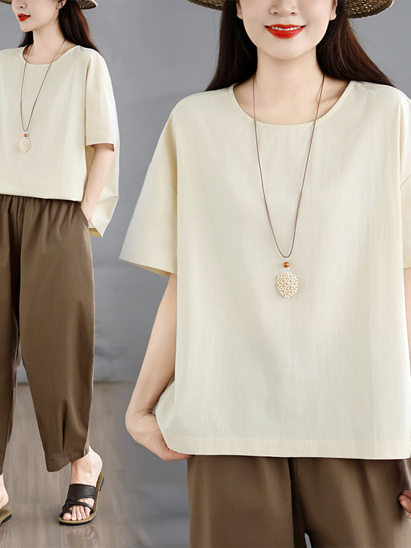 Setelan Dua Potong Celana Leba - Linen Pant Wide ulasan dan harga
